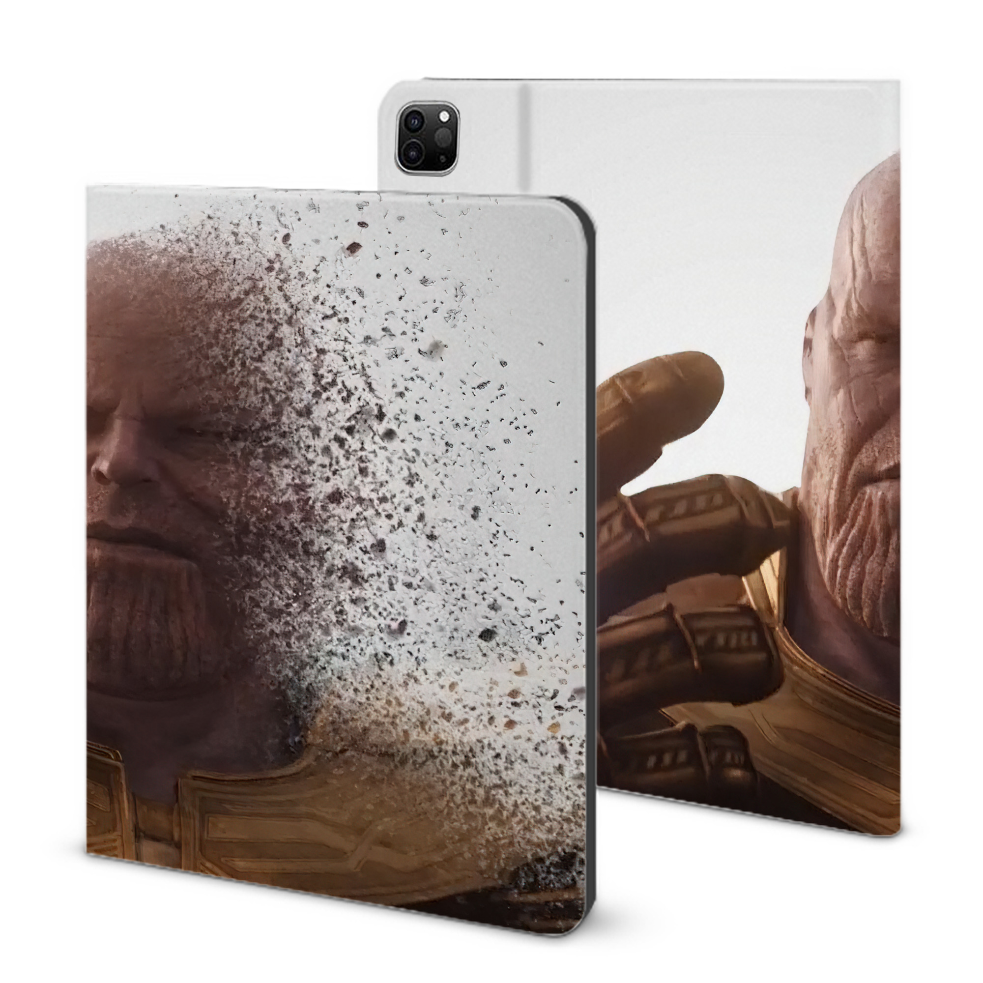 （画像用） アベンジャーズ The Avengers IPad ケース ブック型 PUレザー TPU 耐衝撃 軽量 薄型 ペン収納なし 全面保護 IPad 各モデル対応